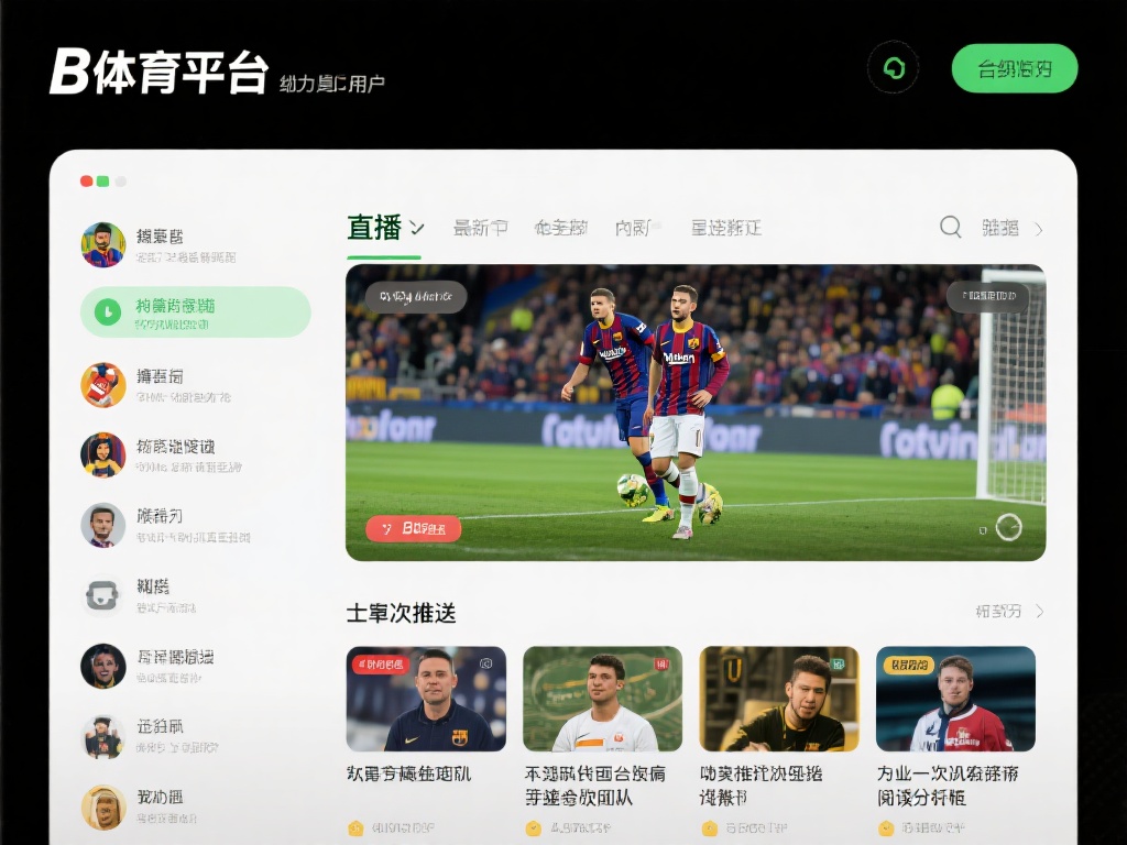 除了直播，B体育平台还致力于为用户提供最新、最全面